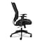 Hon Basyx Task Chair Chair, Hi-Back, Mesh Fab, Black, Fixed Arms, Mesh, Black VL702MM10 - alternate 9